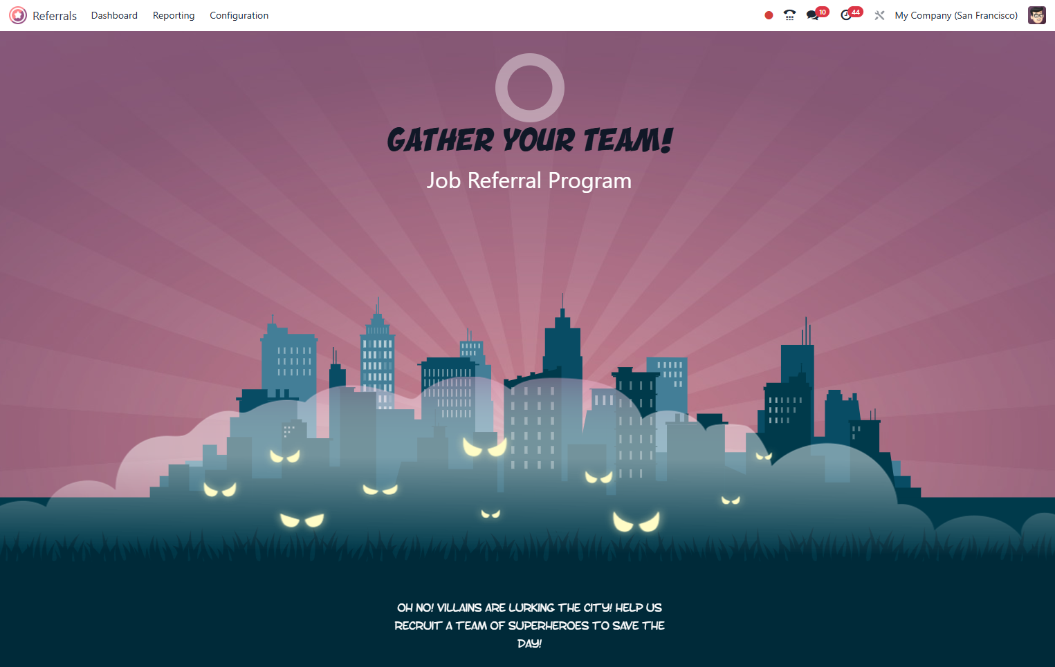 Odoo Referrals